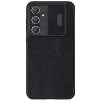 Samsung Galaxy S23 FE Nillkin Qin Pro Flip Cover - Zwart - thumbnail