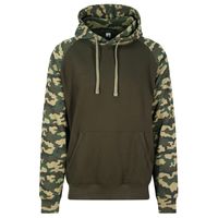 Just Hoods capuchon sweater camouflage/green voor heren 2XL (EU 56)  -