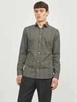 J&j Premium Jprblablackpool Stretch Ls Shirt Sn 12260625 Overhemd Peat Slim Fit