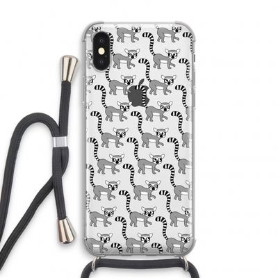 Makis: iPhone XS Transparant Hoesje met koord