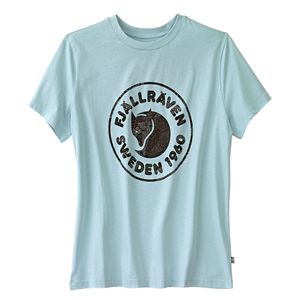 FjÃ¤llrÃ¤ven Dames T-Shirt KÃ¥nken Art Logo Tee W, blauw, Maat: S