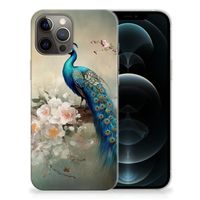 TPU Hoesje voor iPhone 12 Pro Max Vintage Pauwen