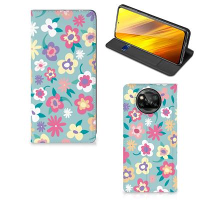 Xiaomi Poco X3 Pro | Poco X3 Smart Cover Flower Power Xiaomi Poco X3 Pro | Poco X3 Smart Cover Flower Power