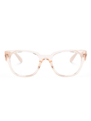 Ray-Ban lunettes de vue à plaque logo - Rose
