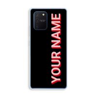 Namecase: Samsung Galaxy Note 10 Lite Transparant Hoesje