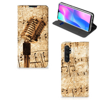 Xiaomi Mi Note 10 Lite Stand Case Bladmuziek - thumbnail