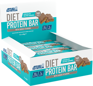 Applied Nutrition Diet Protein Bar Chocolate Salted Caramel (12 x 45 g)