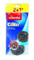 VILEDA Glitzi Spiraal INOX 2+1 Staal Vaatwasser