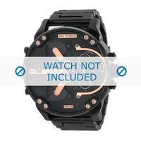 Horlogeband Diesel DZ7312 Staal Zwart 28mm - thumbnail