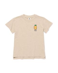 HEMA Kinder T-shirt Ananas Ecru (ecru)