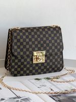 Dames Elegant Geometrisch Afdrukken Metaal Keten Schouder Tas Crossbody Tas - thumbnail