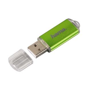 Hama Laeta 64GB USB flash drive USB Type-A 2.0 Groen, Transparant