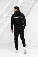 24 Uomo Club Trainingspak Heren Zwart - Maat XL - Kleur: Zwart | Soccerfanshop