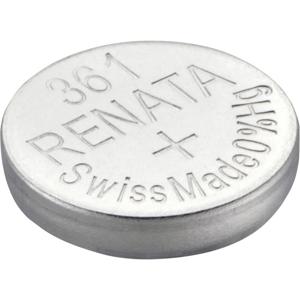 Renata Knoopcel 361 1.55 V 1 stuk(s) 24 mAh Zilveroxide