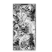 Mobiel BookCase Samsung Galaxy S22 Ultra Skulls Angel