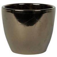 Steege Bloempot - goud - keramiek - 13 x 11 cm