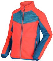 Regatta softshell jack Oberon junior polyester blauw - thumbnail