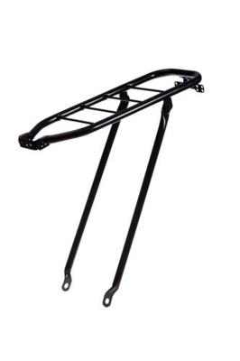 Steco Achterdrager 28 inch aldo 57/61cm glans zwart 6mm