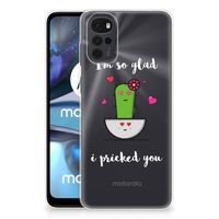 Motorola Moto G22 Telefoonhoesje met Naam Cactus Glad