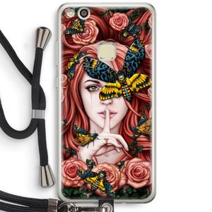 Lady Moth: Huawei Ascend P10 Lite Transparant Hoesje met koord