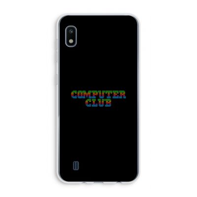 Retro: Samsung Galaxy A10 Transparant Hoesje