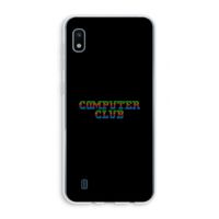 Retro: Samsung Galaxy A10 Transparant Hoesje