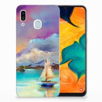 Smartphone hoesje Samsung Galaxy A30 Boat