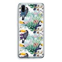 Tukans: Huawei P20 Transparant Hoesje