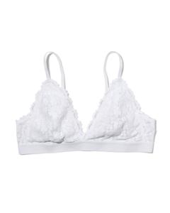 HEMA Bralette Met Kant Wit (wit)