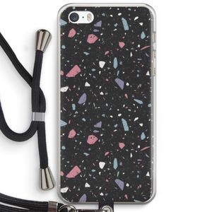 Terrazzo N°16: iPhone 5 / 5S / SE Transparant Hoesje met koord
