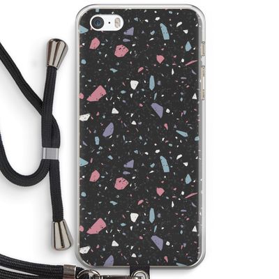 Terrazzo N°16: iPhone 5 / 5S / SE Transparant Hoesje met koord