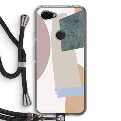 Lindo: Pixel 3a Transparant Hoesje met koord