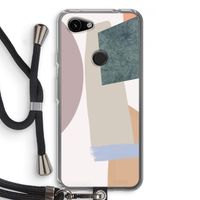 Lindo: Pixel 3a Transparant Hoesje met koord
