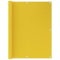 VidaXL Balkonscherm 120x600 cm hdpe geel