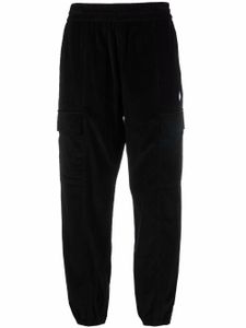 Marcelo Burlon County of Milan pantalon de jogging Cross en velours côtelé - Noir