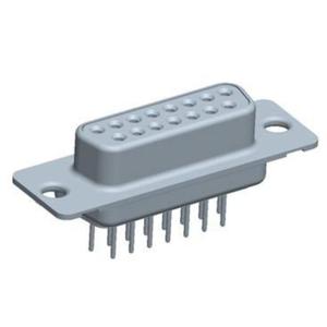 FCI DA15S364TLF D-sub female connector 180 ° Aantal polen: 15 1 stuk(s)