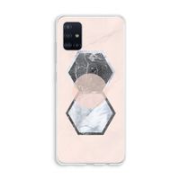 Creatieve toets: Galaxy A51 4G Transparant Hoesje