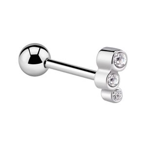Staafje met accessoire Chirurgisch staal 316L Barbells