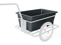 Roland big boy trailer - 90 liter - zwart