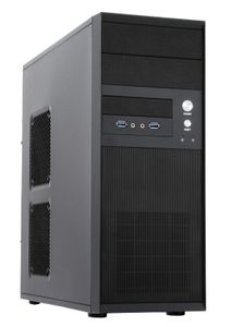 Chieftec CQ-01B-U3-OP computerbehuizing Midi Tower Zwart