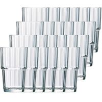 24x Longdrink glazen transparant 270 ml Norvege