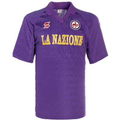 ABM - Fiorentina Retro Voetbalshirt 1989-1990