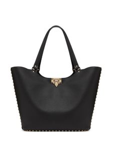 Valentino Garavani sac porté épaule à ornements Rockstud - Noir