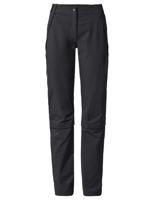 Vaude Farley Stretch Capri T-Zip III Afritsbroek Dames Black 34