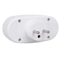 Maclean MCE337 Stopcontact Splitter met 2 stopcontacten en aan/uit schakelaar type E 2x16A