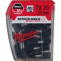 Milwaukee Accessoires Shockwave IR TX 20 x 25 mm (25 stuks) - 4932430875