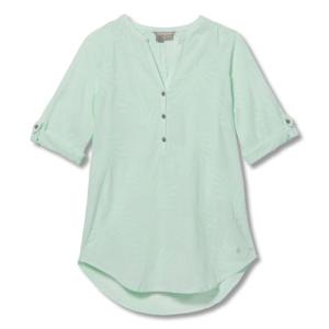 Royal Robbins Oasis Tunic II 3/4 Sleeve Shirt Dames Sea Glass L