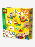 Reproduceer dierenvormen Montessori SES Creative meerkleurig