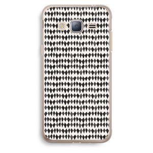 Crazy shapes: Samsung Galaxy J3 (2016) Transparant Hoesje