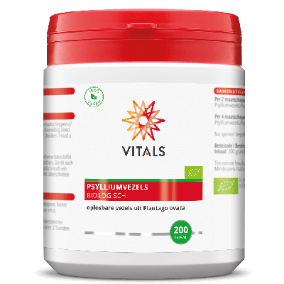 Vitals Psylliumvezels Biologisch - 200 gram